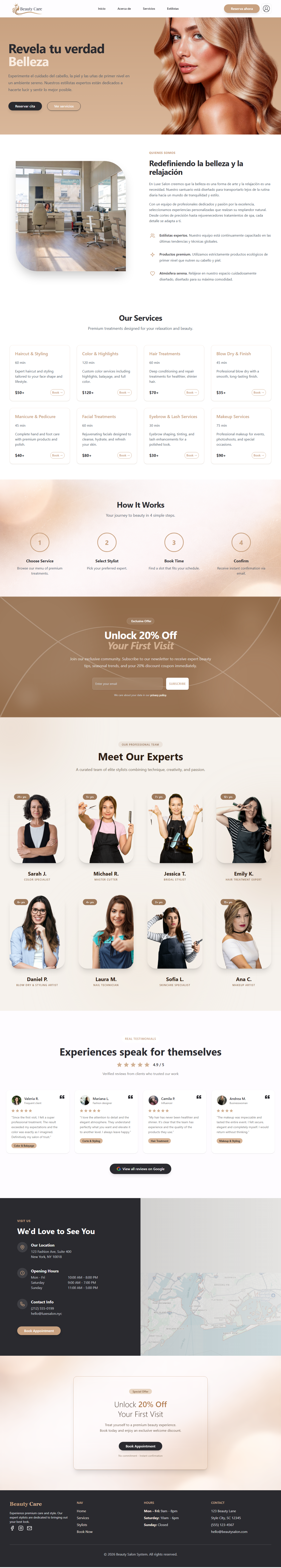 Salón de Belleza Glamour