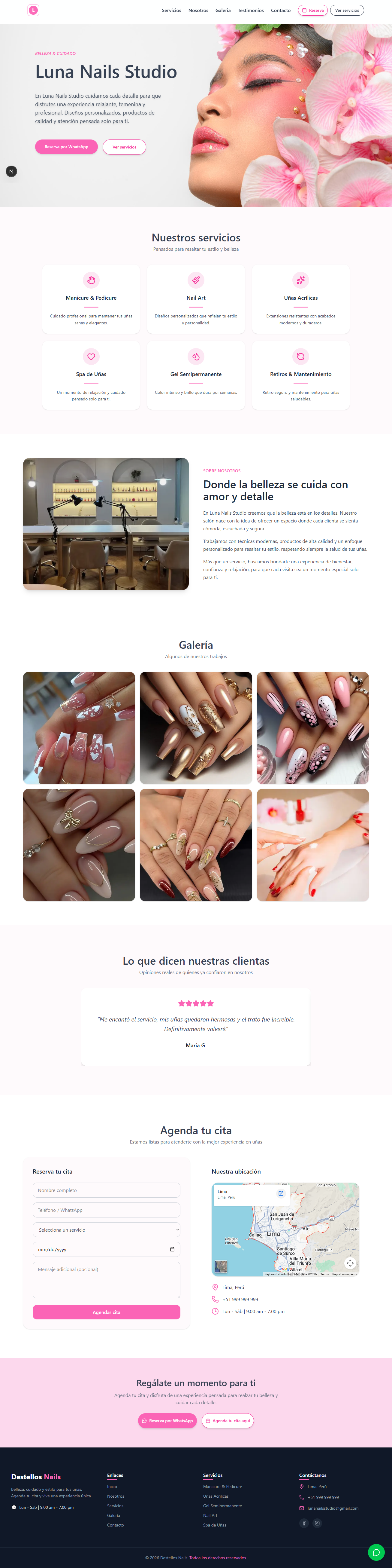 Luna Nails Beauty Salon